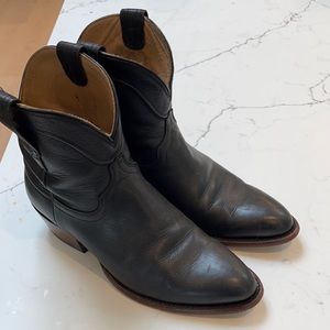 Tecovas - Black Ankle Boot